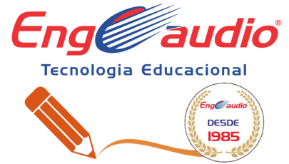 LOGO ENGEAUDIO TECNOLOGIA EDUCACIONAL selo